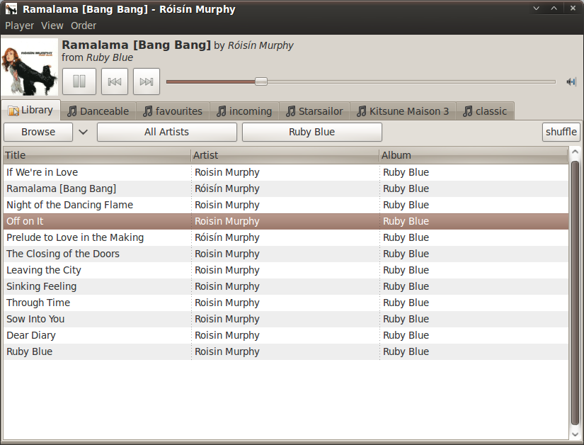 YouAmp – Еще один музыкальный проигрыватель для Linux