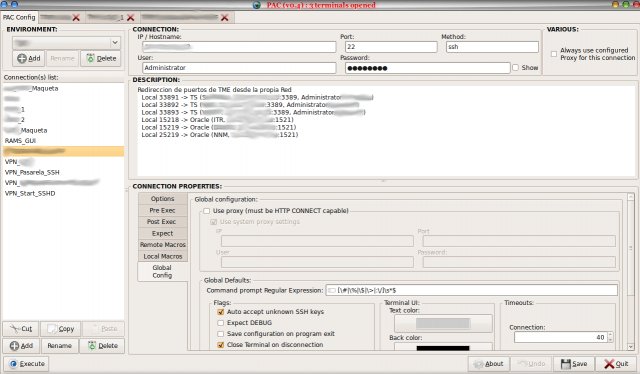 PAC manager – полная замена SecureCRT/Putty и т.п под Linux