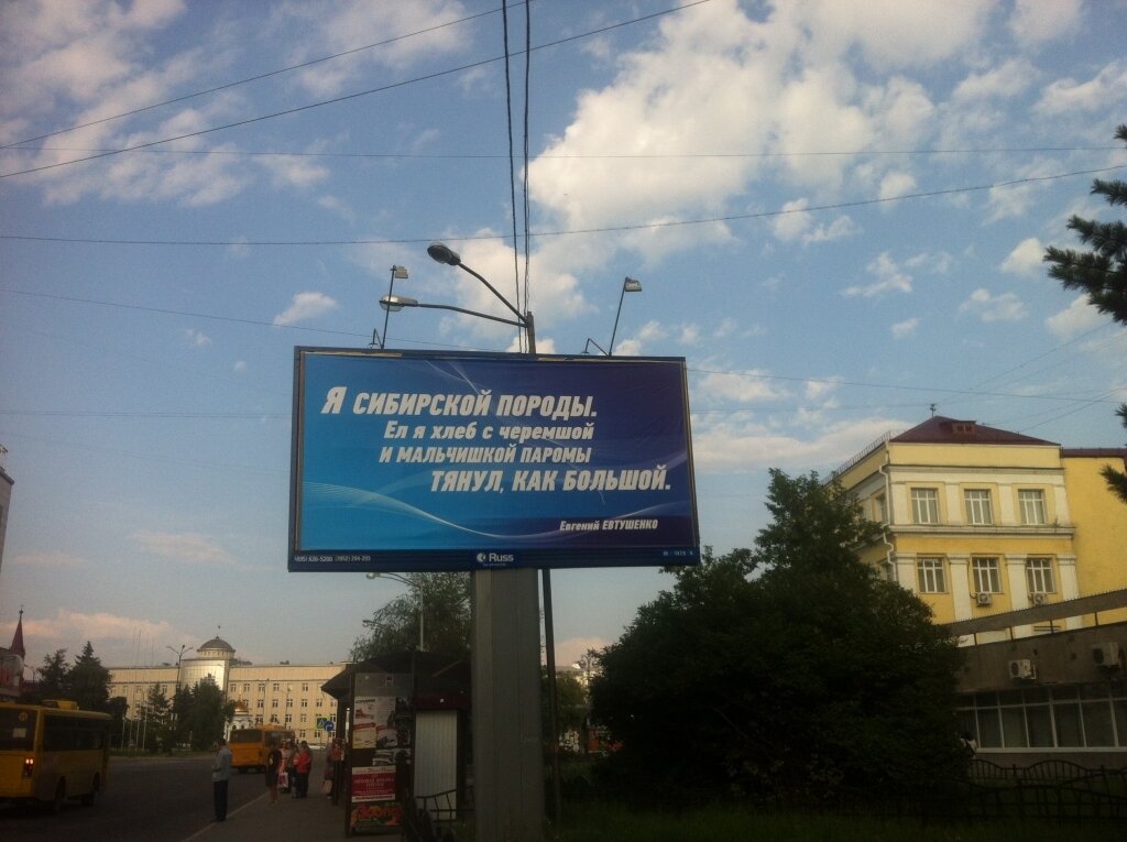 Сибирская порода, политика, поэзия