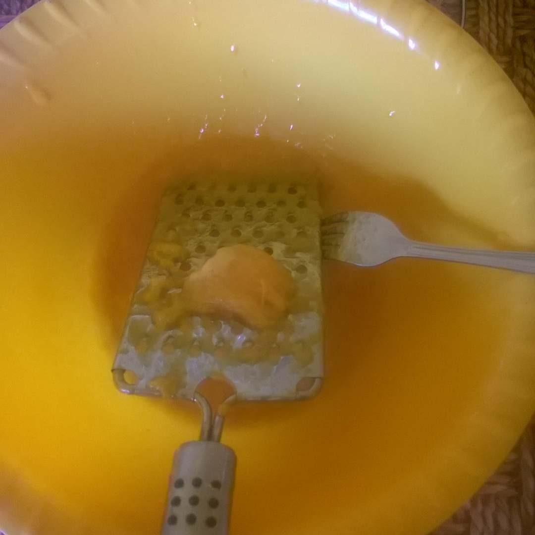 У меня нет сита. Есть тёрка..