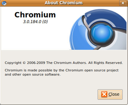 Установка веб-браузера Chromium 3.0 в Ubuntu 9.10
